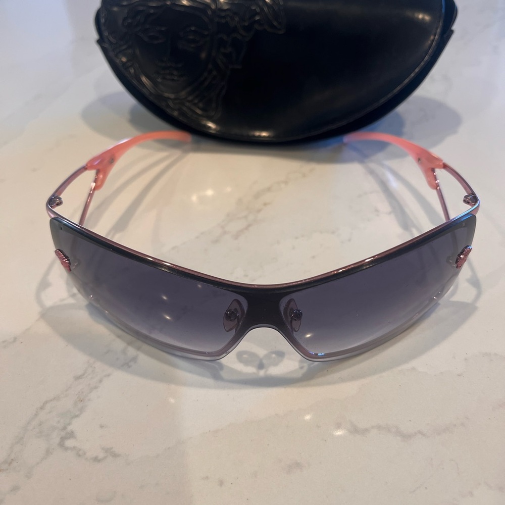 Versace Pink Gradient Sunglasses Model 2048 1115/8G